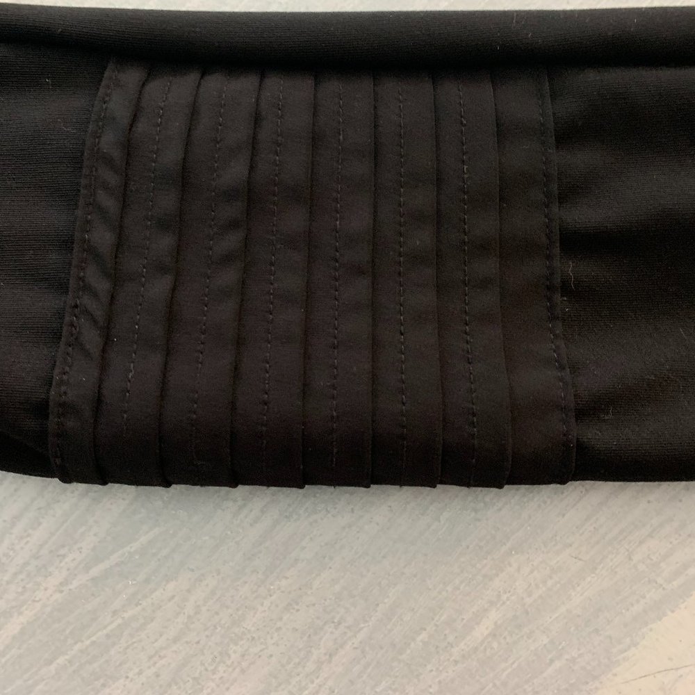 MONDETTA slim fit zip up Black Athletic Jacket Size S. In Like new condition - Picture 12 of 13